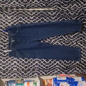 Wrangler jeans dark denim blue. Size 36x32.